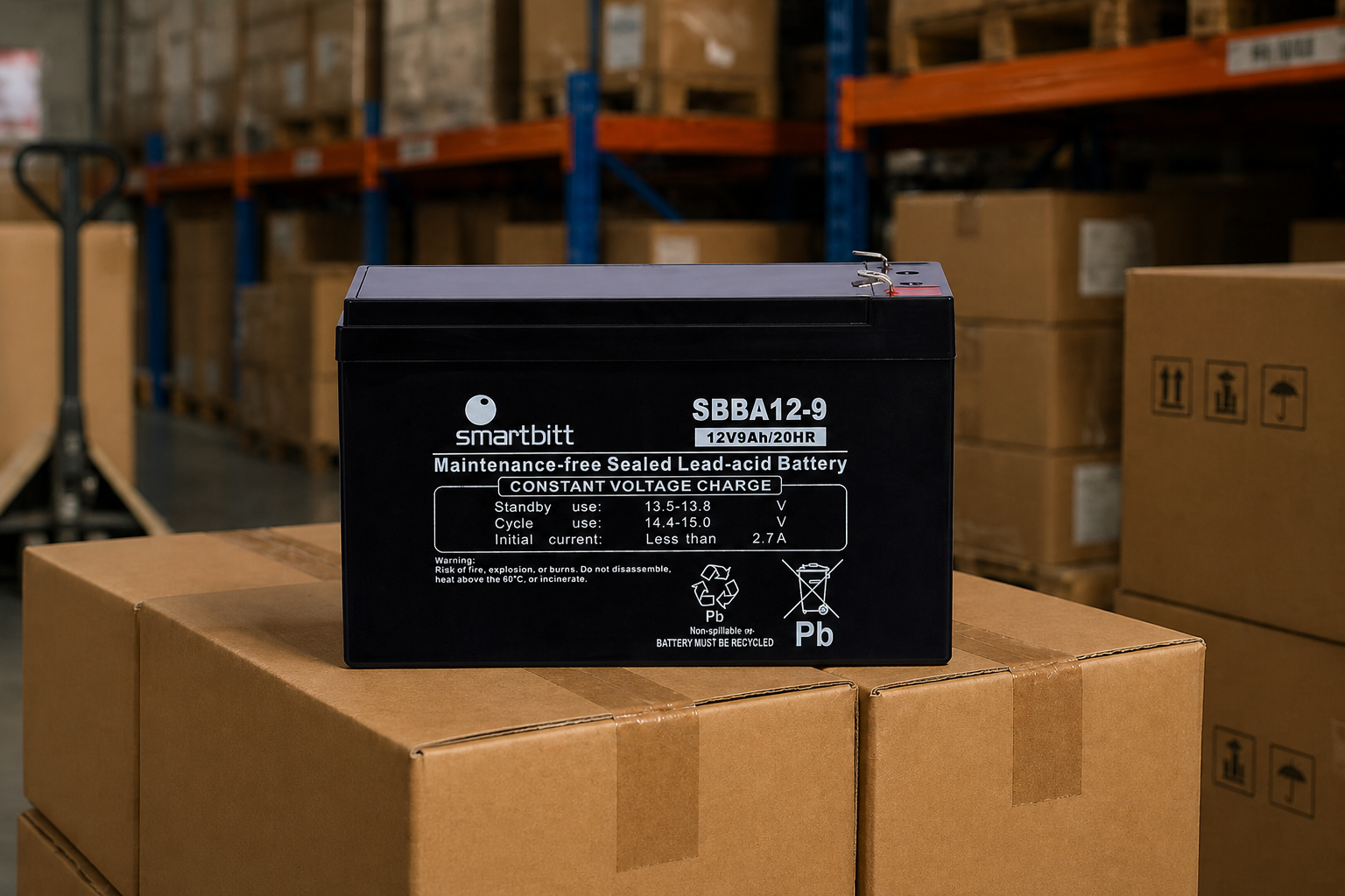 Batería para UPS Smartbitt SBBA 12-9
